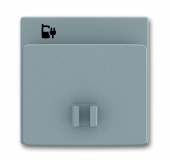 Плата центральная (накладка) 6478-803 для блока питания micro USB - 6474 U, Solo, серый металлик 6478-803