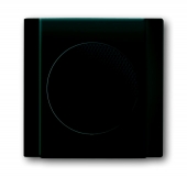 Плата центральная (накладка) для громкоговорителя 8223 U, серия impuls, цвет чёрный бриллиант 8253-71