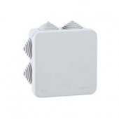 Plexo Коробка распределительная наружная 65x65x40 IP55 серая ,92104