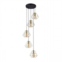 Подвесной светильник TK Lighting 2576 Diamond Gold