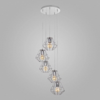 Подвесной светильник TK Lighting 4289 Diamond Silver