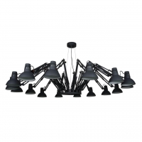 Подвесная люстра Arte Lamp Ragno A2043SP-16BK