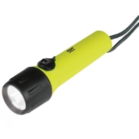 Карманный светодиодный фонарь (08789) Uniel от батареек 166х44 85 лм P-WP011-BB Yellow
